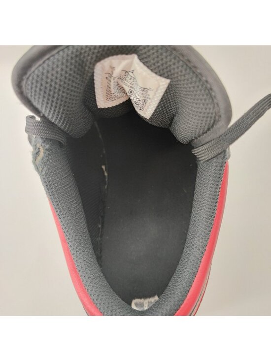 Nike Air Jordan 1 Low Men\'s Size 9 US Sneakers Leather Black Athletic 553558-066 main image 7